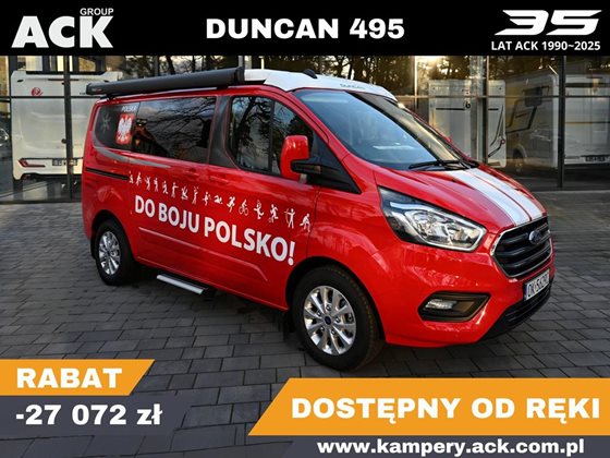 KAMPER SAMOCHÓD KEMPINGOWY DUNCAN 495